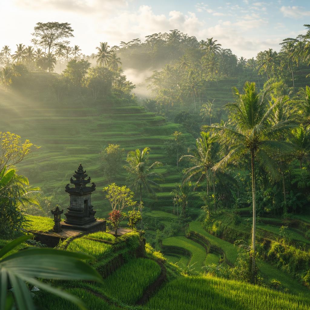 Bali : temples, rizières et océan