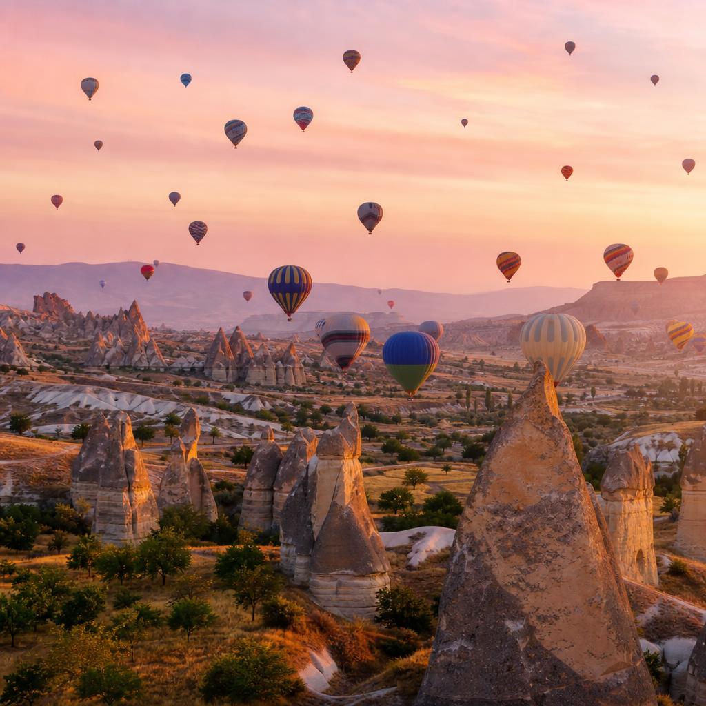 Cappadoce & Istanbul : la Turquie magique