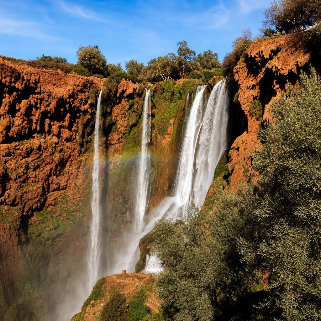 Cascades d'Ouzoud : la plus belle chute du Maroc